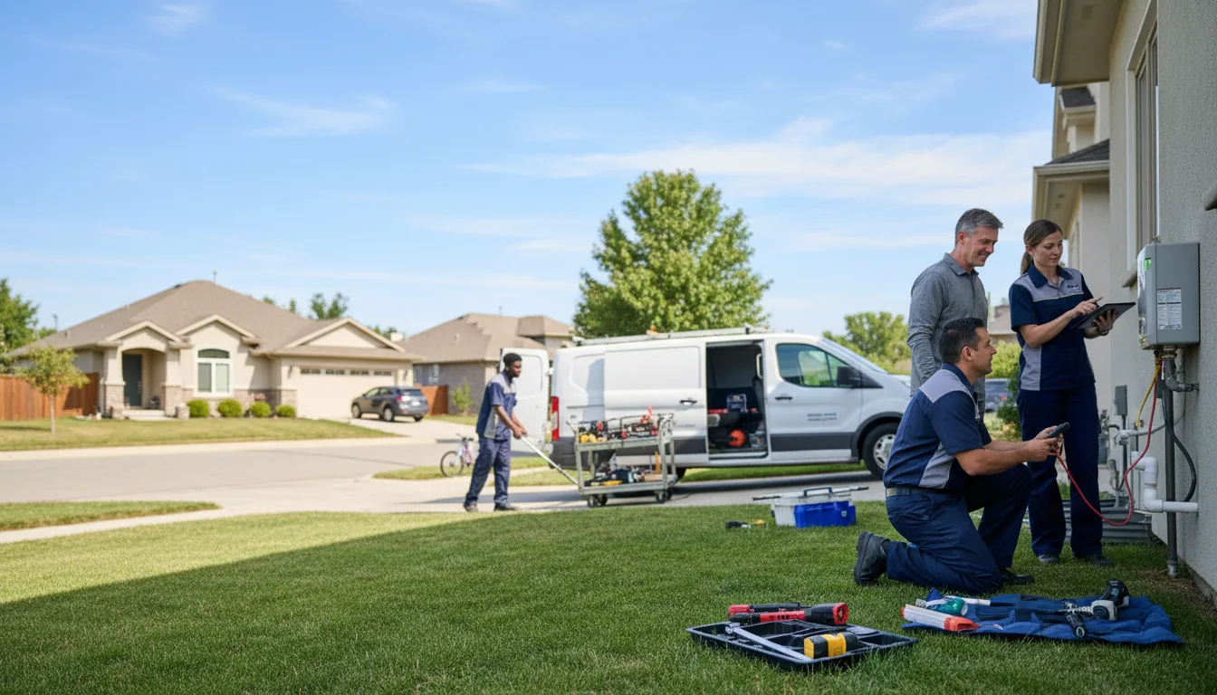 Tankless water heater service in New Buffalo, PA